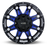 RTX® (Offroad) • 081869 • Spine • Black with Milled Blue Spokes • 20x9 6x135/139.7 ET10 CB87.1