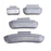 RT PC125 - (50) Zinc Clip-on Coated Weights 1.25oz