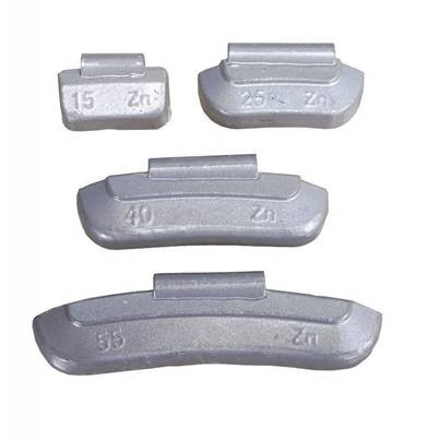 RT PC100 - (50) Zinc Clip-on Coated Weights 1.00oz