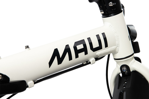 Maui MBFB02WTH - Electric folding bike 350w white