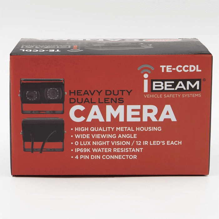 iBeam TE-CCDL - Heavy Duty Commercial Dual Lens Camera