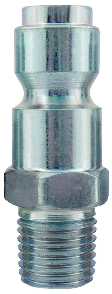 Topring 25-242-100 - 3/8 Truflate Plug (Manual) Zinc Plated Steel 1/4 M NPT 250 PSI