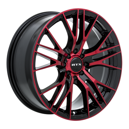 RTX® (RTX) • 082315 • Vertex • Black Machined Red • 17x7.5 5x112 ET40 CB66.6