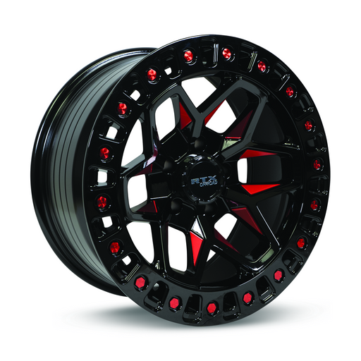 RTX® (Offroad) • 083029 • Zion • Black Milled Red • 20x9 5x127 ET-15 CB71.5