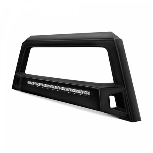 Lund 86521300 - Revolution Black Steel Bull Bar with Integrated LED Light Bar for Ford Ranger 19 (Don't fit with Factory Skid Plate)