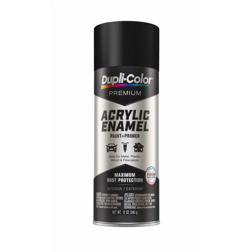 Dupli-Color CDA1605 - Black Acrylic Enamel Paint 340 g