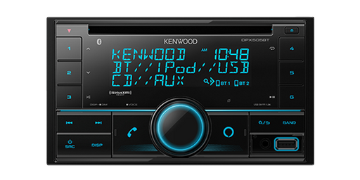 Kenwood DPX505BT - 2-Din Sized CD Receiver with Bluetooth 22W x4