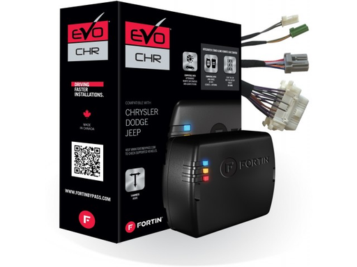 Fortin EVO-CHRT7 - Combo module & T-Harness for 2013+ Chysler, Dodge and Jeep Tip-Start & Push-To-Start vehicles