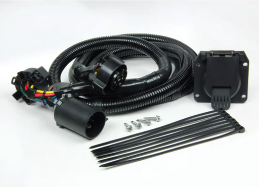 ETP Manufacturing ETP710 - 5th Wheel / Gooseneck 7-Way Tow Harness Extension 12 Feet, Fits Newer Ford/Ram/GM/Nissan/Toyota