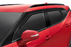 AVS® • 894103 • In-Channel Low Profile Color Ventvisor • Rain Deflectors • Subaru Crosstrek 18-22