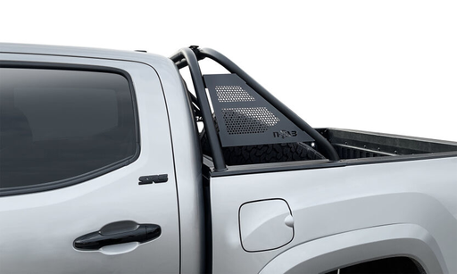 N-Fab J19BR-TX - Arc Sports Bar Textured Black for Jeep Gladiator 20-22 with Roll-N-Lock and Rugged Ridge Armis Retractable Bed Cover Only