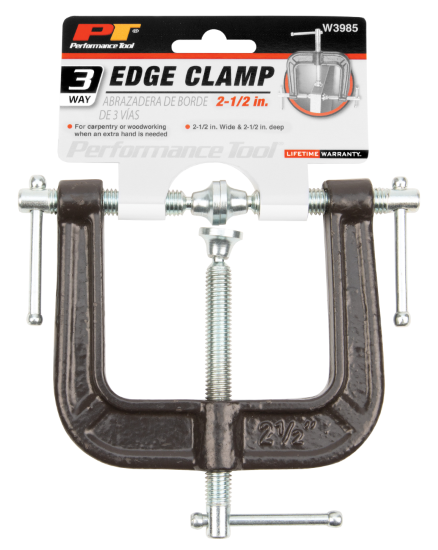 Performance Tools W3985 - 3 Way Edge Clamp